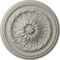 Ekena Millwork Wigan Ceiling Medallion, Hand-Painted Pot of Cream, 16"OD x 2 1/4"P CM16WGPCF - alternate 1